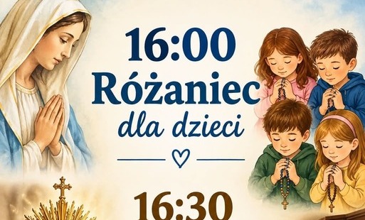 Baner Różaniec dla dzieci